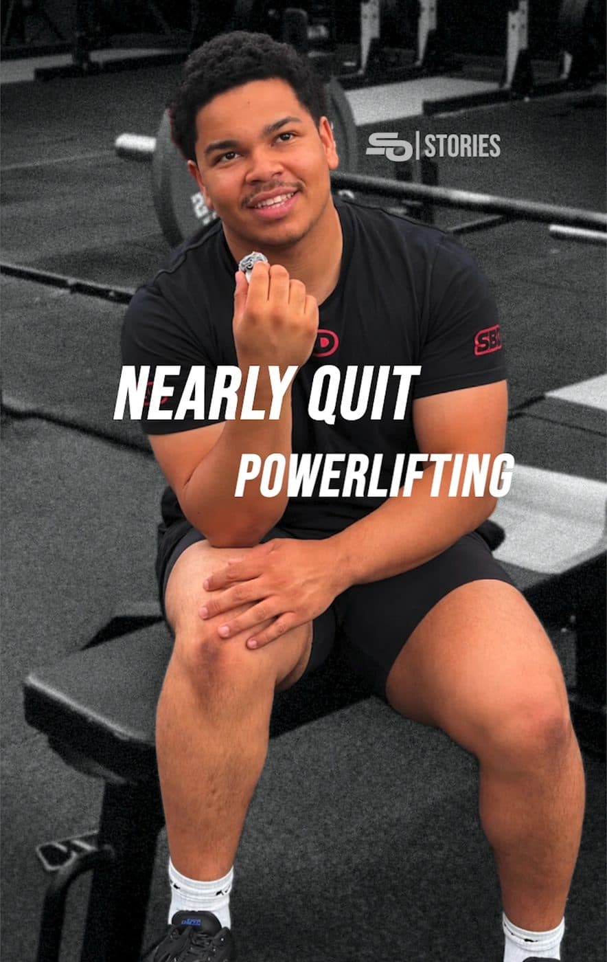STNDOUTS Stories: nearly quit powerlifting